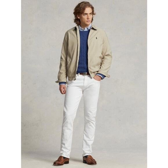 Polo Ralph Lauren Bi-Swing Water-Repellent Windbreaker Jacket, Khaki Uniform XXL - Picture 1 of 12